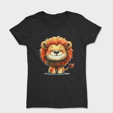 Lion Smiling Face, Tricou Femei