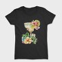 Margarita Flowers Leaves, Tricou Femei