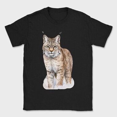 Lynx Stalking Pose, Tricou Barbati (Unisex)