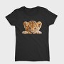 Lion Cub Peeking, Tricou Femei