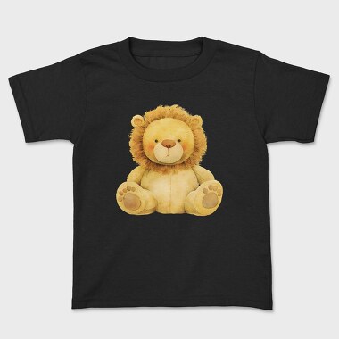 Lion Watercolor Clips, Tricou Copii