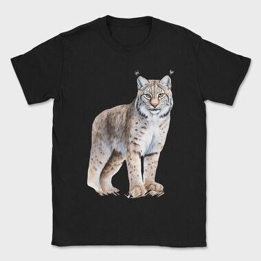 Lynx Winter Stalk, Tricou Barbati (Unisex)