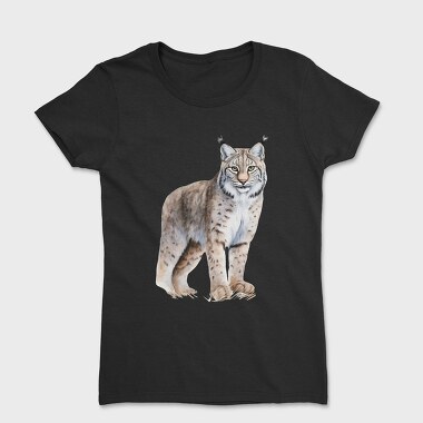 Lynx Winter Stalk, Tricou Femei