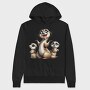 Meerkat Family, Hanorac Oversize Barbati (Unisex)