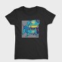 Dog Blue Robot, Tricou Femei