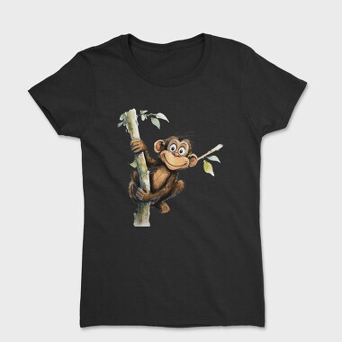Monkey Climbing Tree, Tricou Femei