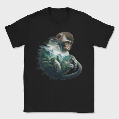 Monkey Forest Island, Tricou Barbati (Unisex)