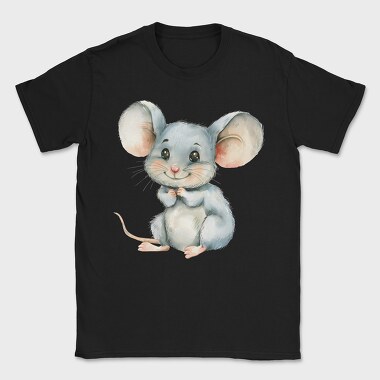 Mouse Smiling Forest, Tricou Barbati (Unisex)