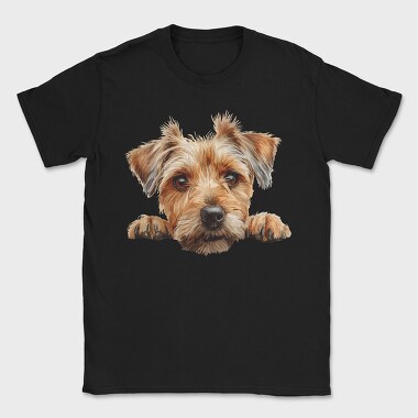 Norfolk Peeking Face, Tricou Barbati (Unisex)