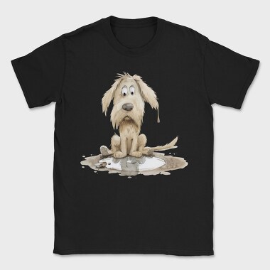 Muddy Dog Mess, Tricou Barbati (Unisex)