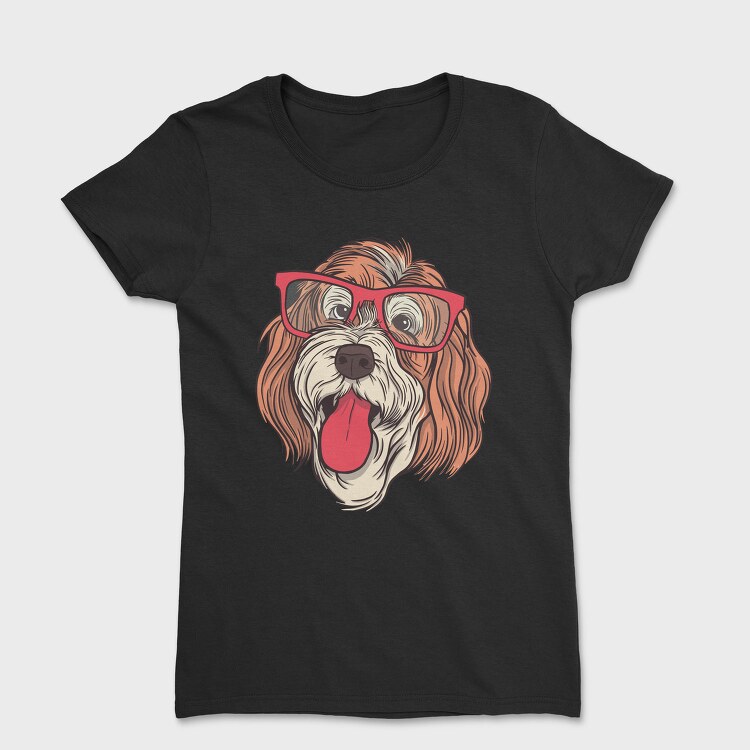 Dog Bernedoodle, Tricou Femei