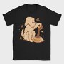 Dog Coffee Doodle, Tricou Barbati (Unisex)