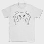 Dog Middle Finger 2, Tricou Barbati (Unisex)