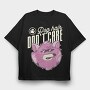 Dog Hair Dont Care, Tricou Oversize Barbati (Unisex)