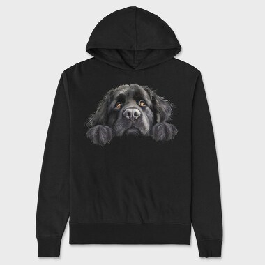 Newfoundland Lover, Hanorac Oversize Barbati (Unisex)
