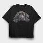 Newfoundland Lover, Tricou Oversize Barbati (Unisex)