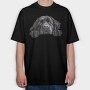 Newfoundland Lover, Tricou Oversize Barbati (Unisex)