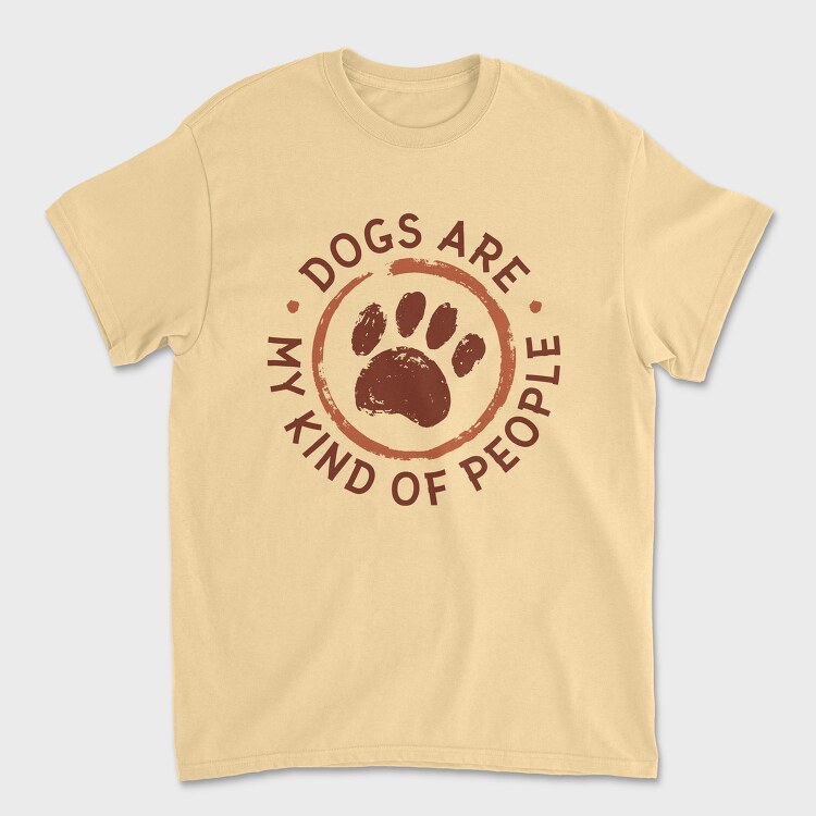Dog Fingerprint, Tricou Barbati (Unisex)