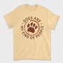Dog Fingerprint, Tricou Barbati (Unisex)