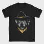 Dog Cowboy Realistic Color, Tricou Barbati (Unisex)