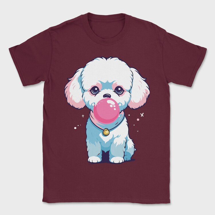Dog Bubblegum, Tricou Barbati (Unisex)
