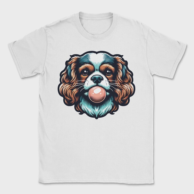 Dog Bubblegum 2, Tricou Barbati (Unisex)