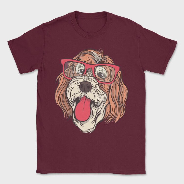 Dog Bernedoodle, Tricou Barbati (Unisex)