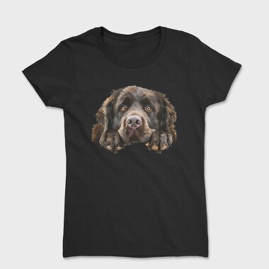 Newfoundland Peeking Face, Tricou Femei