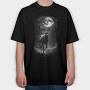 Deer Monochrome, Tricou Oversize Barbati (Unisex)