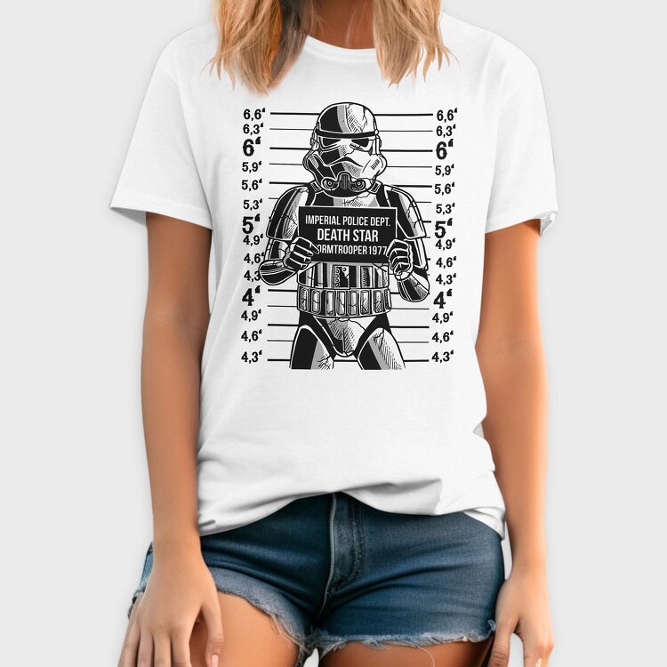 Stormtrooper Mugshot, Tricou Barbati (Unisex)