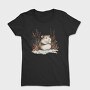 Mouse In Snow Bushes, Tricou Femei