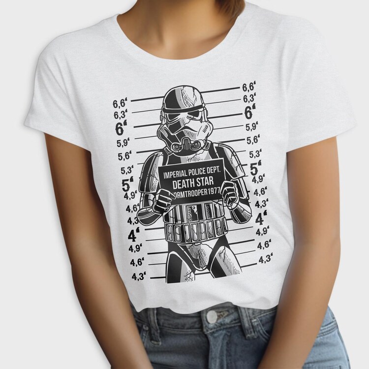 Stormtrooper Mugshot, Tricou Femei