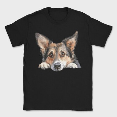Norwegian Lundehund Peep, Tricou Barbati (Unisex)