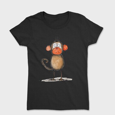 Monkey Standing Up, Tricou Femei