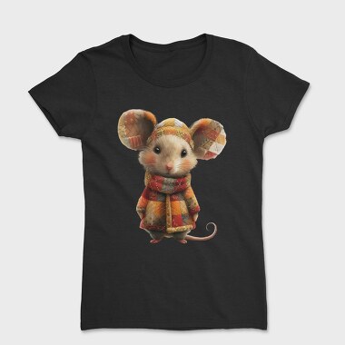 Mouse Patchwork, Tricou Femei