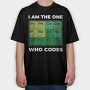 Developer Periodic Table, Tricou Oversize Barbati (Unisex)