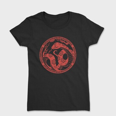 Traditional Chinese Snake Circle New Year, Tricou Femei