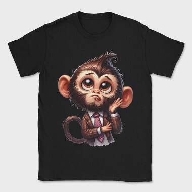 Monkey Suit Face, Tricou Barbati (Unisex)