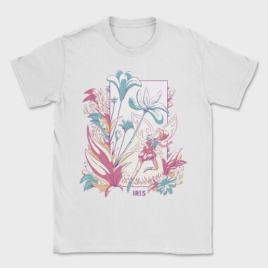 Winged Fairy In Flower Field Fairy Core 10, Tricou Barbati (Unisex)