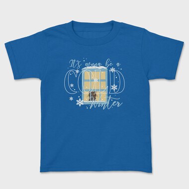 Winter Window Cat, Tricou Copii
