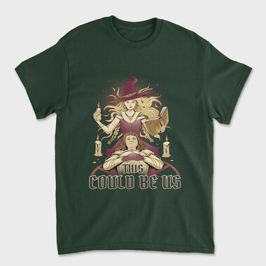 Witch Couple Ritual, Tricou Barbati (Unisex)