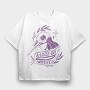 Witchy Quote Modern Witch A Little Bit Witchy Tote, Tricou Oversize Barbati (Unisex)