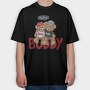 My Best Buddy, Tricou Oversize Barbati (Unisex)