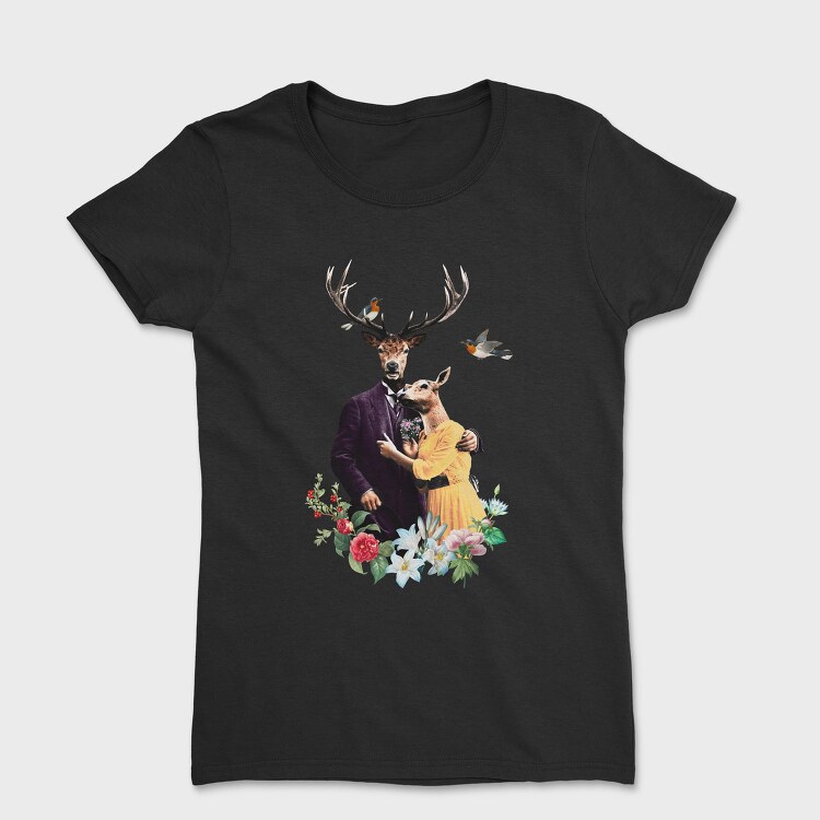 Deers Couple, Tricou Femei
