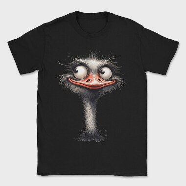 Ostrich Face, Tricou Barbati (Unisex)