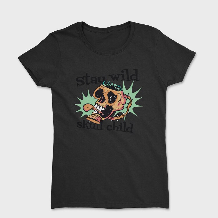 Wild Skull Child, Tricou Femei