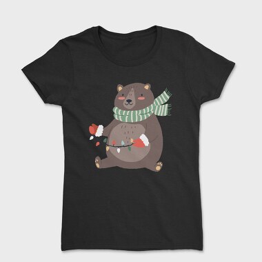 Winter Bear Lights, Tricou Femei
