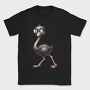 Ostrich Glasses Grinning, Tricou Barbati (Unisex)