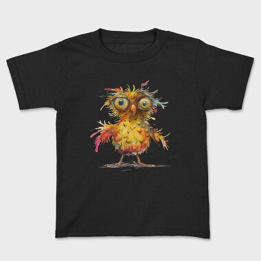 Owl Glasses Colorful, Tricou Copii