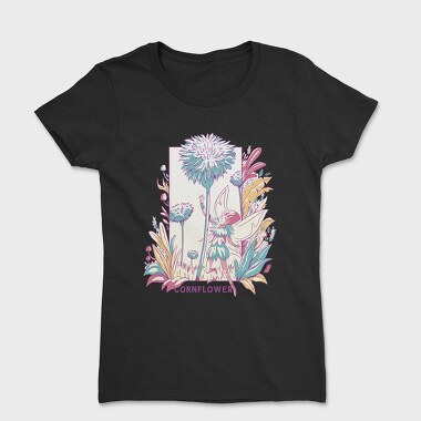 Winged Fairy With Flowers Fairy Core, Tricou Femei